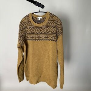 NWOT - Garnet Hill Men's Washable Cashmere Sweater Size L